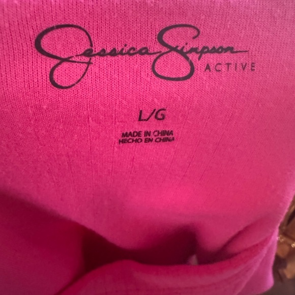 Jessica Simpson Active Hot Pink Top - Picture 5 of 6